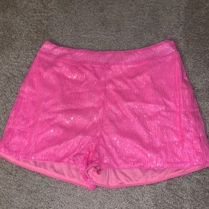 Sparkle Pink shorts